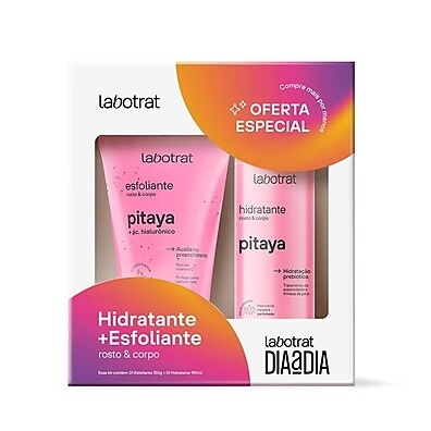 Kit Pitaya Labotrat: Hidratação e Esfoliação