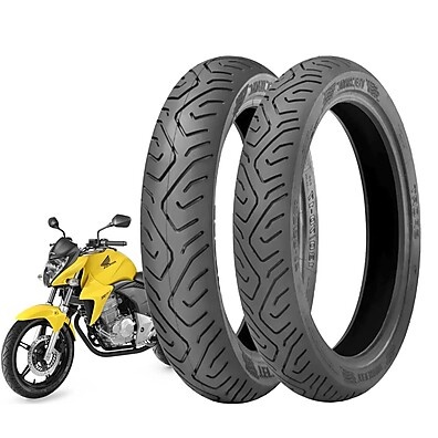 Kit Pneus Technic Lion Sport 110/70-17 + 140/70-17: Segurança e Performance para sua Moto