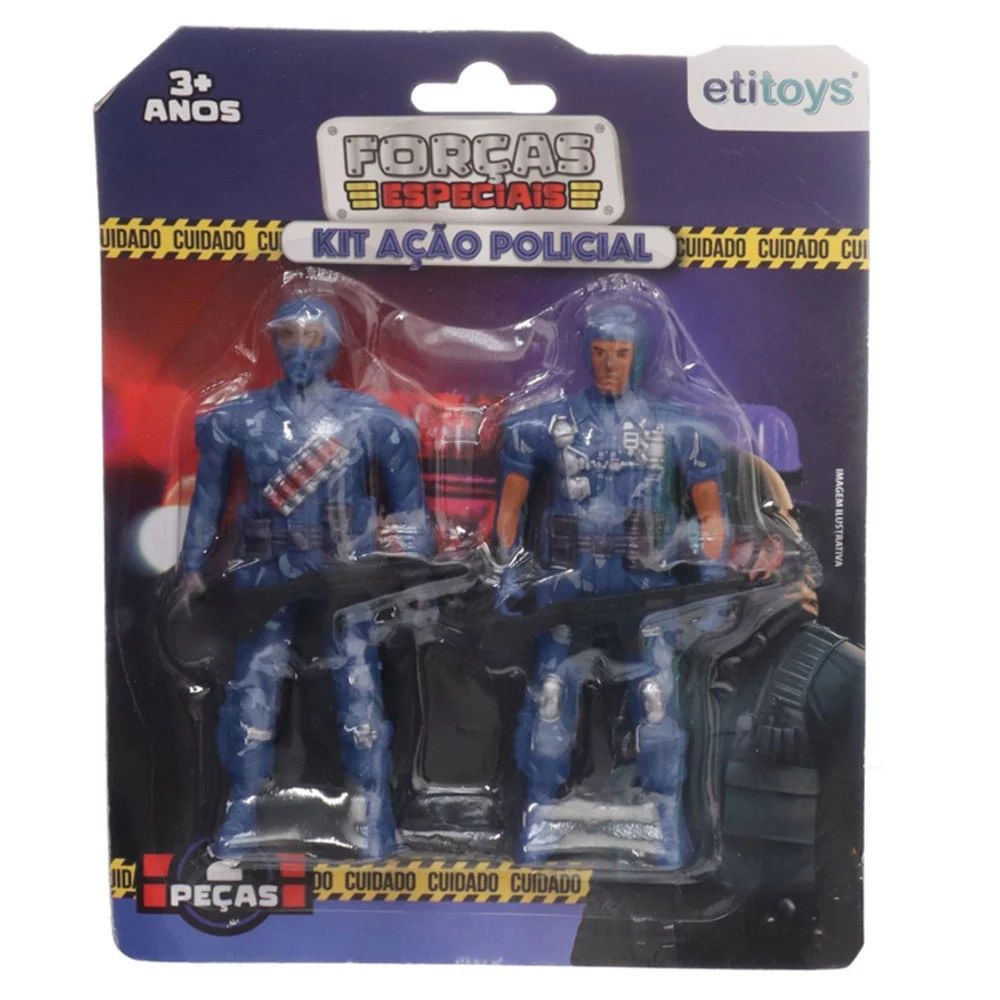 Kit Policial de Brinquedo: Aventura e Diversão!