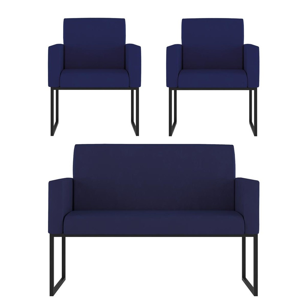Kit Poltronas e Namoradeira: Conforto e Estilo