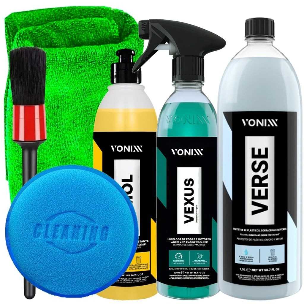 Kit Completo Vonixx e Karbox: Estética Automotiva Profissional para seu Carro