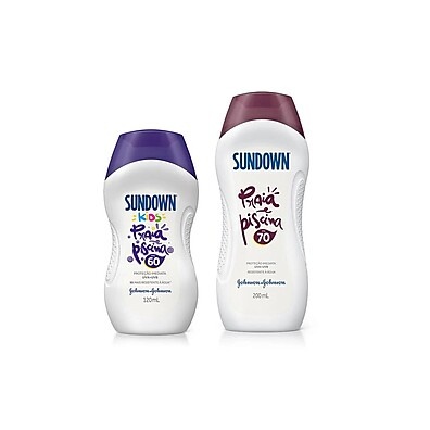 Kit Protetor Solar Sundown FPS 70 + Kids FPS 60: Proteção Máxima para Praia e Piscina