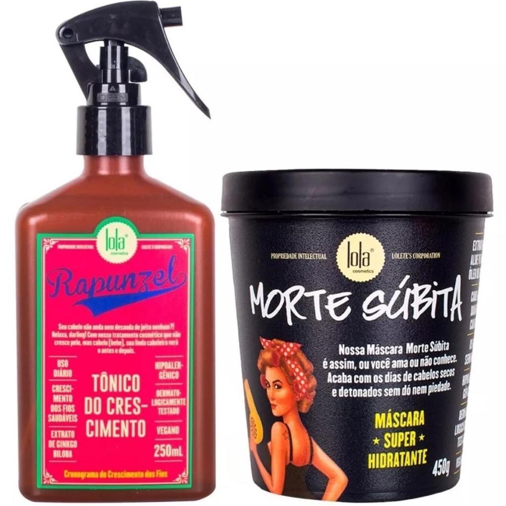 Kit Rapunzel Lola: Crescimento e Força Capilar