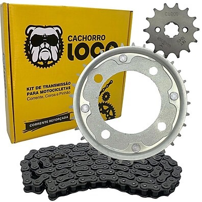 Kit Relação Biz 110i/125: Tração e Durabilidade!