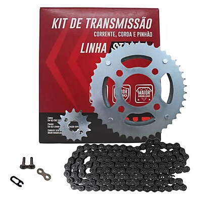 Kit Relação Fan 125/Cargo 125 2009-2013 Sem Retentor Did.