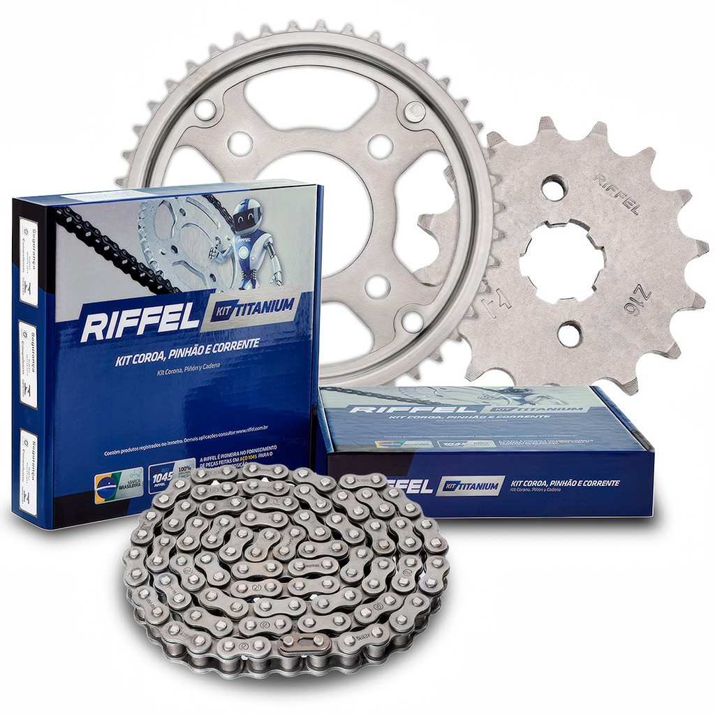 Kit Relação Riffel Start: CG 150, Fan, Titan