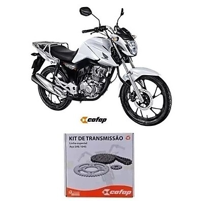 Kit Relação Transmissão Cofap Honda CG 160 – Original e Compatível