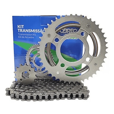Kit Relação Transmissão Titan 125/Fan 125 2000/2008 Cobreq
