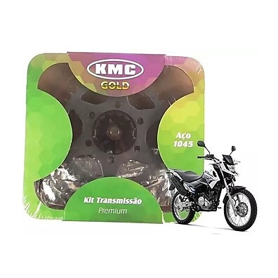Kit Relação Transmissão XTZ 150 Crosser: KMC Completo