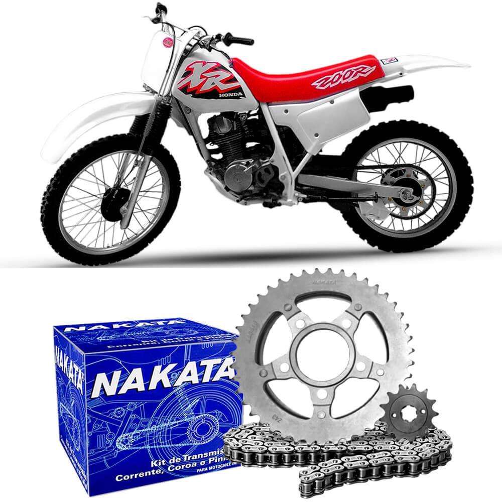 Kit Relação XR 200: Transmissão Nakata 1995-2003