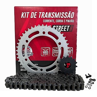 Kit Relação Yamaha Fazer 250 2009 com Retentor - DID Original