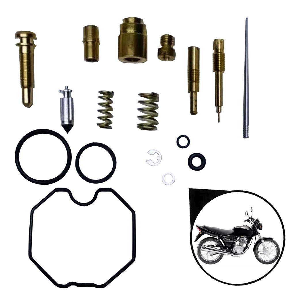 Kit Reparo Carburador CG 125: Potência Total!
