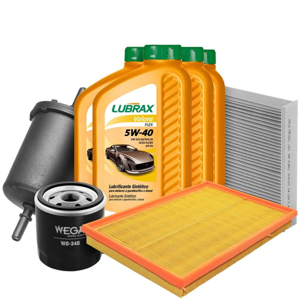 Kit Revisão Voyage 2011-2015: Óleo 5W40 + Filtros