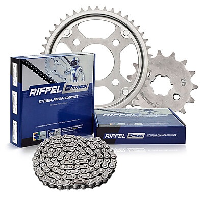 Kit Riffel 91177 Titan para CG 160/150 - Aço 1045
