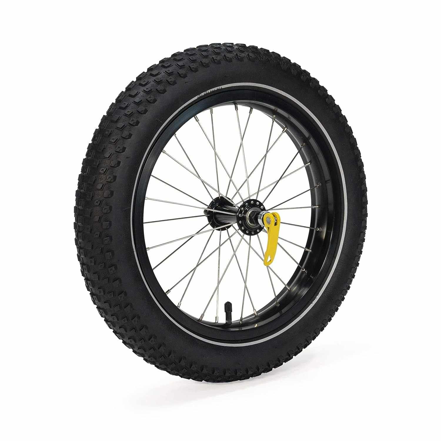 Kit de Rodas Burley Coho 16" - Aventura e Desempenho em Preto