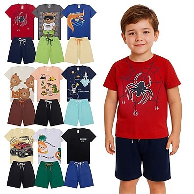 Kit Roupa Infantil Menino: 20 Peças para o Verão!