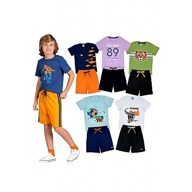 Kit Roupa Menino Verão: 10 Peças Incríveis!