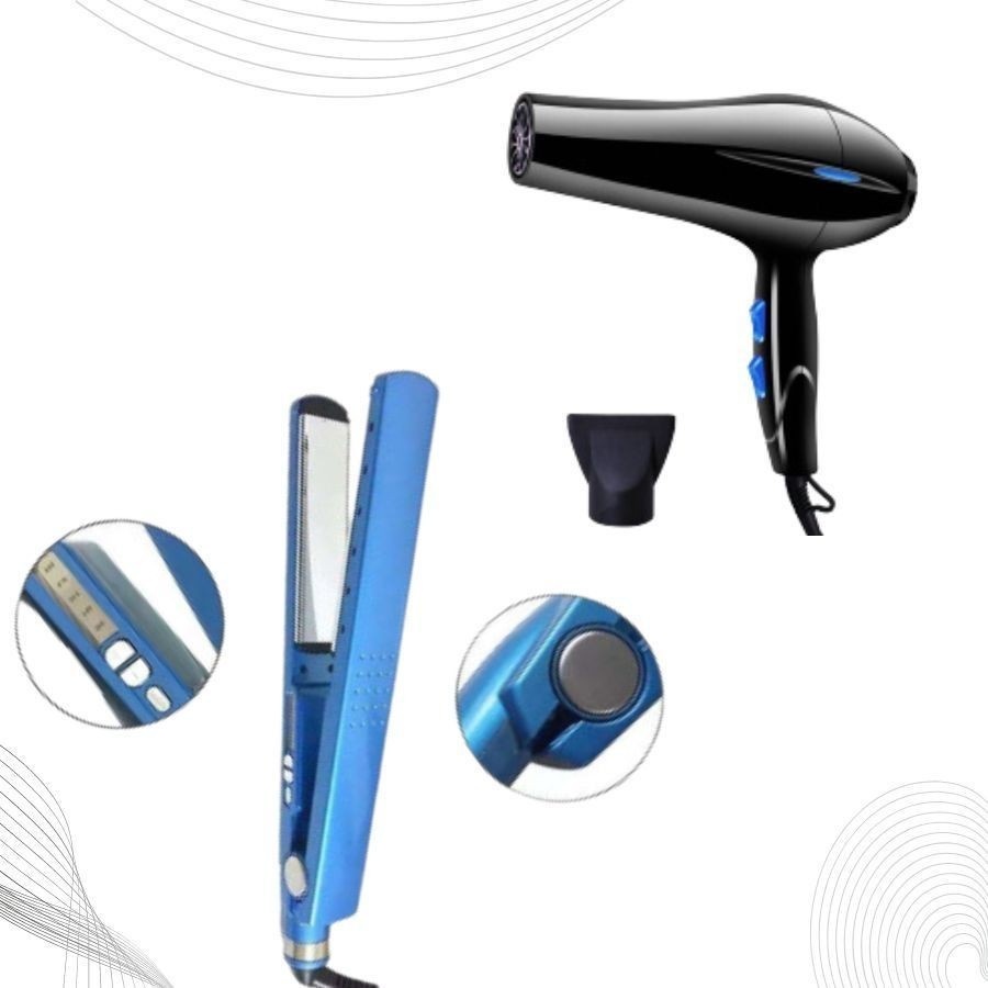 Kit Secador 3200W + Chapinha Nano Titanium