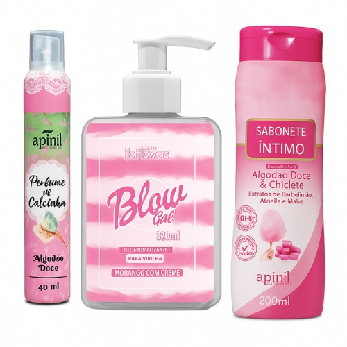 Kit Sedução Blow Girl: 3 Produtos para Momentos Inesquecíveis