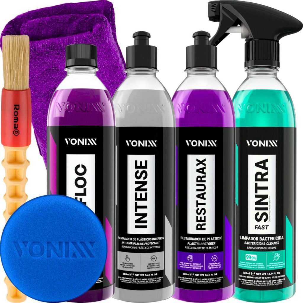 Kit Shampoo V-Floc Vonixx: Limpeza Profunda para Carros