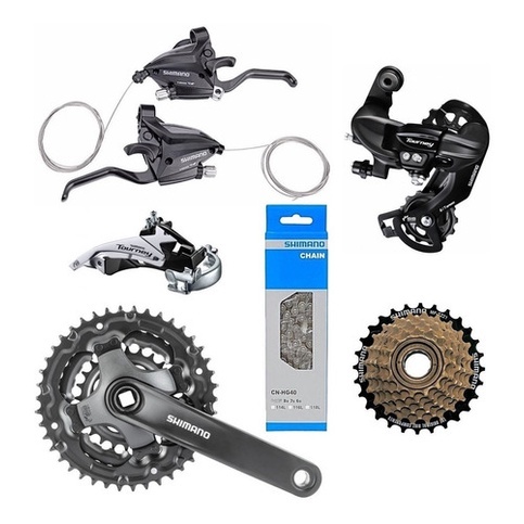 Kit Shimano Tourney 21v: Upgrade Perfeito!