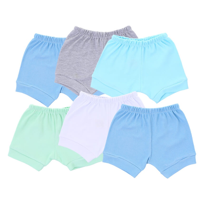 Kit Short Bebê: Conforto e Estilo em 6 Peças!