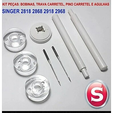 Kit Singer: Agulhas, Bobinas e Acessórios Essenciais 🧵
