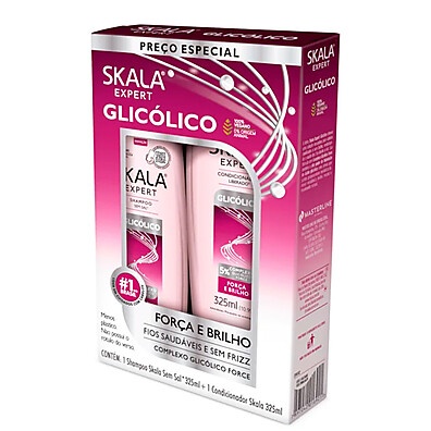 Kit Skala Glicólico: Hidratação Expert para Fios Danificados