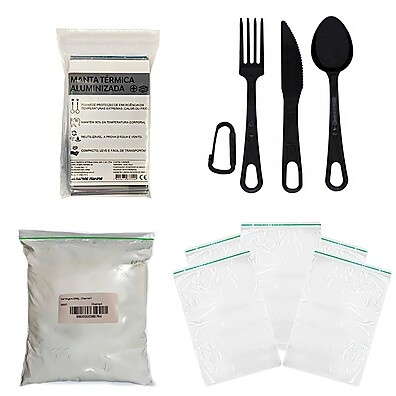Kit Sobrevivência: 4 Essenciais para Aventura!