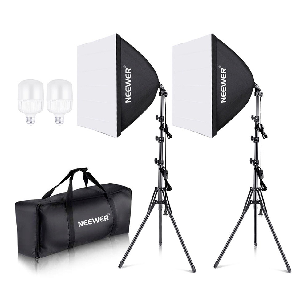 Kit Softbox Neewer: Iluminação Profissional