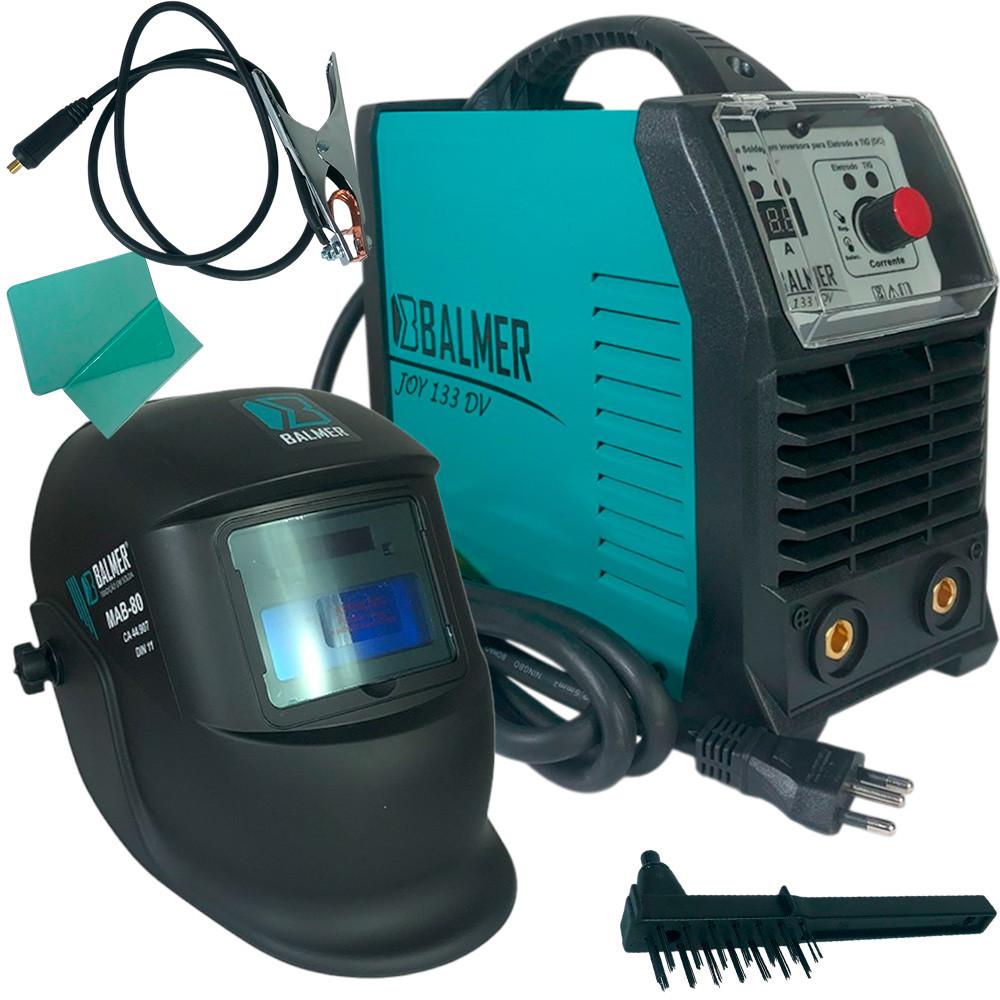 Kit Solda Inversor Balmer 130A: Completo e Profissional