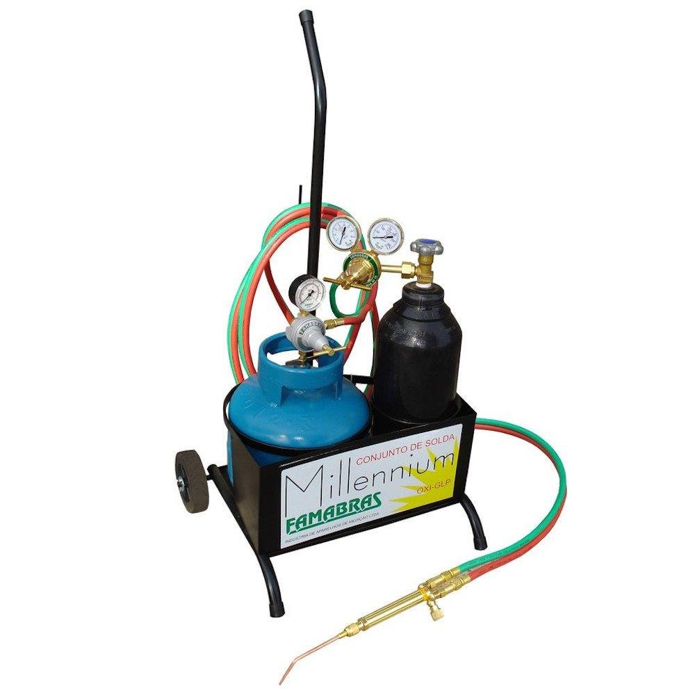Kit Solda Oxigênio e GLP 5Kg: Praticidade Famabras