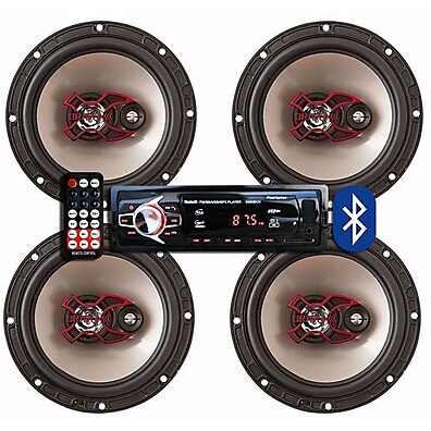 Kit Som Bluetooth Elba + 4 Alto Falantes Bravox 200W: Potência e Qualidade