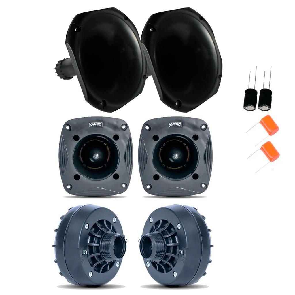 Kit Som Orion 480W RMS: Driver, Tweeter e Corneta
