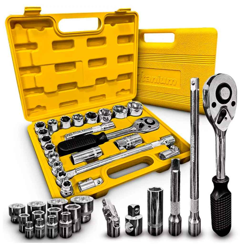 Kit Soquetes 10-32mm: A Ferramenta Completa!