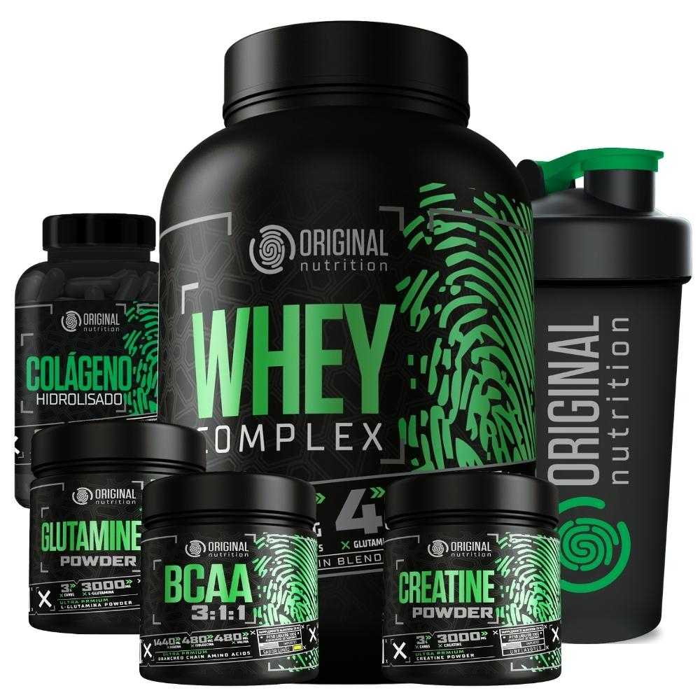 Kit Suplementos: Ganhe Massa e Energia!