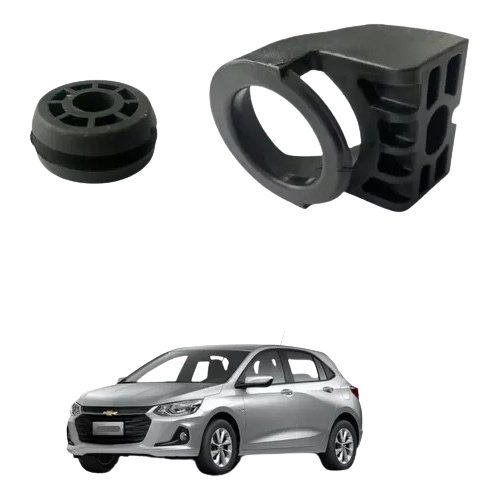 Kit Suporte e Coxim Superior do Radiador Onix 2020 a 2023