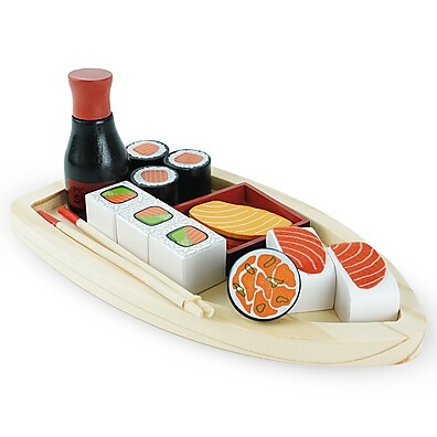 🍣 Kit Sushi de Madeira: Diversão e Aprendizado!