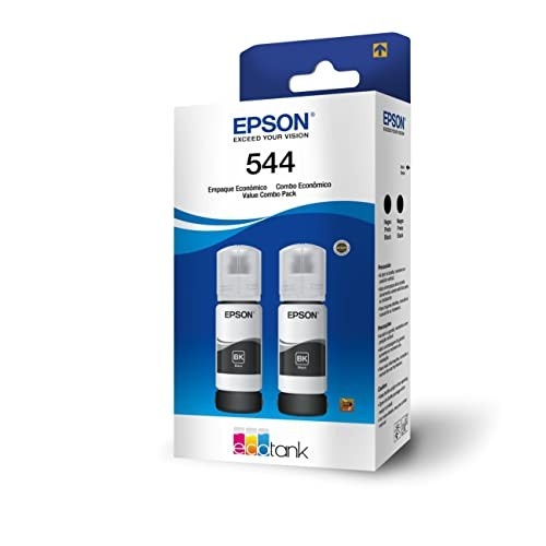EPSON Kit de garrafas de tintas originais - 2 garrafas pretas T544,T544120-2P