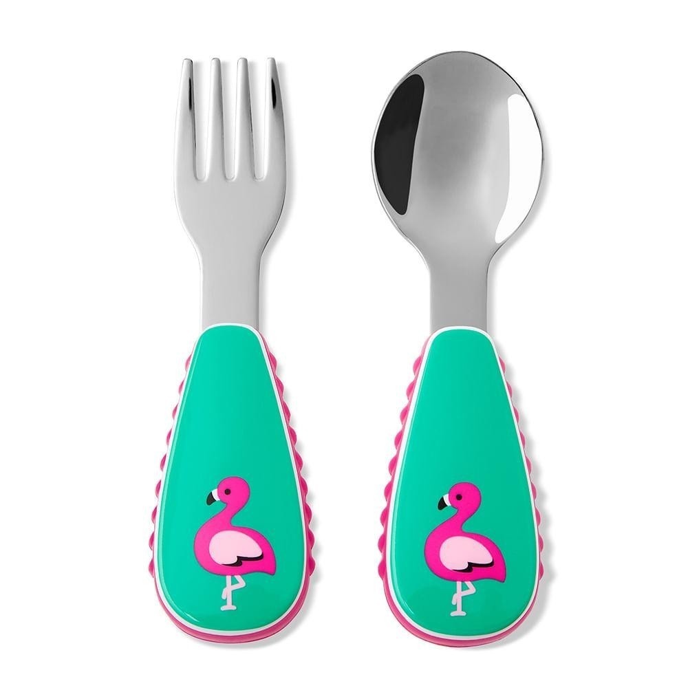 kit-talheres-flamingo-skip-hop-refeicao-divertida