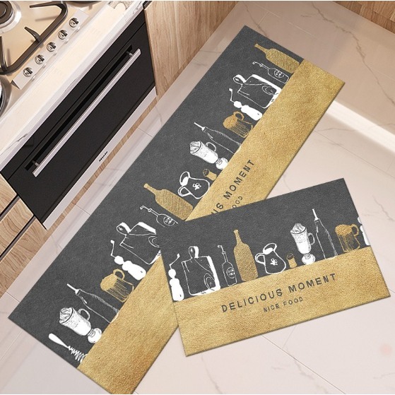 Kit Tapete Belga Antiderrapante 2 Peças – Texfine MaYu Pires