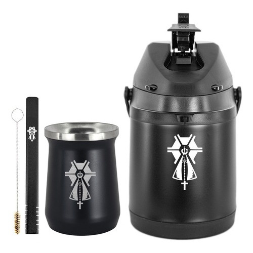 Kit Tereré Inox 2.5L: Refresque com Estilo!