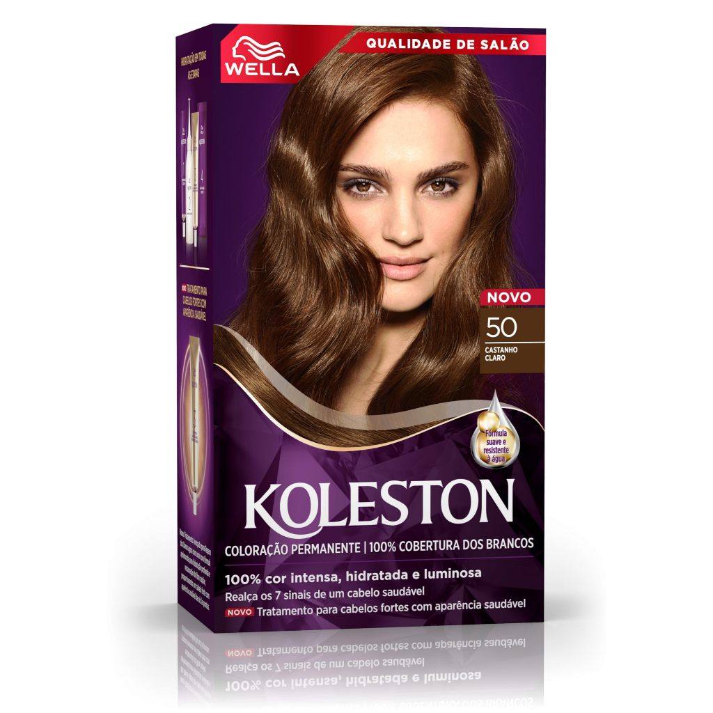 Kit Tintura Koleston 50: Transforme Seu Cabelo em Castanho Claro