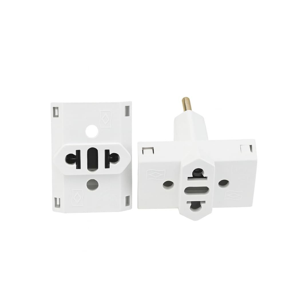 Kit 2x Adaptador Benjamin T 3 Entradas Bivolt - Mais Tomadas, Mais Praticidade!