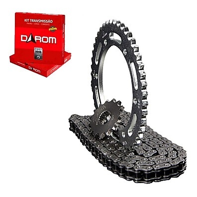 Kit Transmissão Darom Honda Nx 400 Falcon Com Retentor