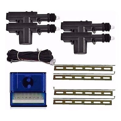 Kit Trava Elétrica Universal 4 Portas – Segurança e Controle Total