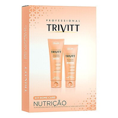 Kit Trivitt: Nutrição Capilar Poderosa