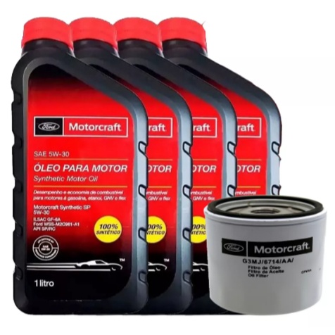 kit-troca-de-oleo-5w30-filtro-ford-fiesta-2014-a-2022
