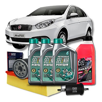 Kit Troca de Óleo Selenia 5W30 para Fiat EVO: Completo e Prático