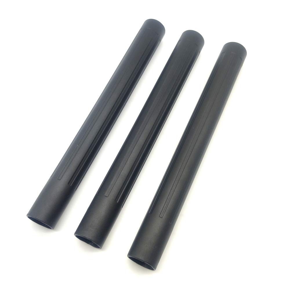 Kit com 3 Unidades de Tubo Extensor Reto para Aspirador WAP GTW Inox 15 – Prolongador de Alta Performance
